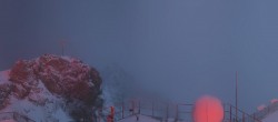 Archiv Foto Webcam Zugspitze: Panoramablick vom Gipfel 03:00