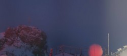 Archiv Foto Webcam Zugspitze: Panoramablick vom Gipfel 05:00