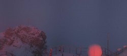 Archiv Foto Webcam Zugspitze: Panoramablick vom Gipfel 03:00