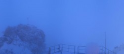 Archiv Foto Webcam Zugspitze: Panoramablick vom Gipfel 06:00