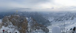 Archived image Webcam Panoramic View Zugspitze 09:00