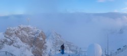 Archiv Foto Webcam Zugspitze: Panoramablick vom Gipfel 15:00