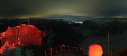 Archived image Webcam Panoramic View Zugspitze 23:00