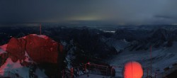 Archived image Webcam Panoramic View Zugspitze 03:00