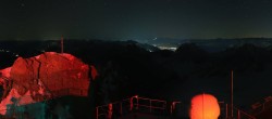 Archived image Webcam Panoramic View Zugspitze 23:00