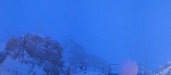 Archiv Foto Webcam Zugspitze: Panoramablick vom Gipfel 06:00