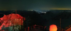 Archived image Webcam Panoramic View Zugspitze 23:00