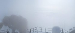 Archiv Foto Webcam Zugspitze: Panoramablick vom Gipfel 09:00