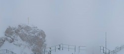 Archiv Foto Webcam Zugspitze: Panoramablick vom Gipfel 15:00