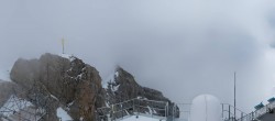 Archiv Foto Webcam Zugspitze: Panoramablick vom Gipfel 11:00