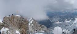 Archived image Webcam Panoramic View Zugspitze 13:00