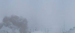 Archiv Foto Webcam Zugspitze: Panoramablick vom Gipfel 09:00