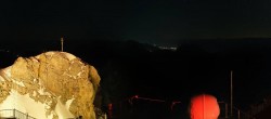 Archiv Foto Webcam Zugspitze: Panoramablick vom Gipfel 01:00