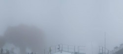 Archiv Foto Webcam Zugspitze: Panoramablick vom Gipfel 09:00