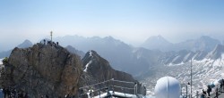 Archived image Webcam Panoramic View Zugspitze 09:00