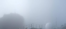 Archiv Foto Webcam Zugspitze: Panoramablick vom Gipfel 07:00