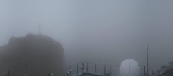 Archiv Foto Webcam Zugspitze: Panoramablick vom Gipfel 09:00