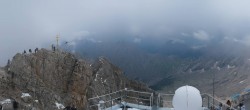 Archiv Foto Webcam Zugspitze: Panoramablick vom Gipfel 11:00
