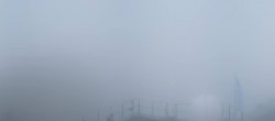 Archiv Foto Webcam Zugspitze: Panoramablick vom Gipfel 08:00