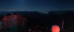 Archived image Webcam Panoramic View Zugspitze 01:00