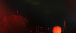 Archiv Foto Webcam Zugspitze: Panoramablick vom Gipfel 23:00