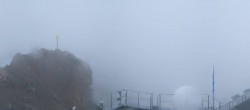 Archiv Foto Webcam Zugspitze: Panoramablick vom Gipfel 06:00