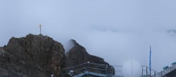 Archiv Foto Webcam Zugspitze: Panoramablick vom Gipfel 06:00
