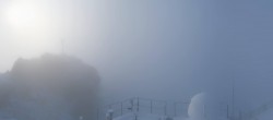 Archiv Foto Webcam Zugspitze: Panoramablick vom Gipfel 06:00