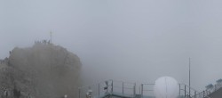 Archiv Foto Webcam Zugspitze: Panoramablick vom Gipfel 15:00