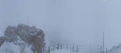 Archiv Foto Webcam Zugspitze: Panoramablick vom Gipfel 09:00