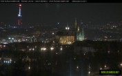 Archiv Foto Webcam Blick auf die Prager Burg mit Veitsdom 21:00