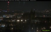 Archived image Webcam View of Prague Castle and St. Vitus Cathedral 23:00