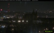 Archiv Foto Webcam Blick auf die Prager Burg mit Veitsdom 23:00