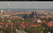 Archived image Webcam View of Prague Castle and St. Vitus Cathedral 15:00