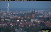 Archiv Foto Webcam Blick auf die Prager Burg mit Veitsdom 19:00