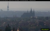 Archived image Webcam View of Prague Castle and St. Vitus Cathedral 07:00
