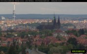 Archiv Foto Webcam Blick auf die Prager Burg mit Veitsdom 15:00