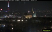Archiv Foto Webcam Blick auf die Prager Burg mit Veitsdom 21:00
