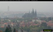 Archived image Webcam View of Prague Castle and St. Vitus Cathedral 13:00