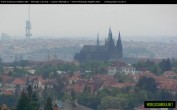 Archived image Webcam View of Prague Castle and St. Vitus Cathedral 15:00