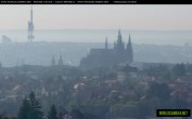 Archived image Webcam View of Prague Castle and St. Vitus Cathedral 06:00