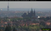 Archived image Webcam View of Prague Castle and St. Vitus Cathedral 11:00