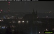 Archiv Foto Webcam Blick auf die Prager Burg mit Veitsdom 20:00