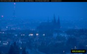 Archiv Foto Webcam Blick auf die Prager Burg mit Veitsdom 22:00