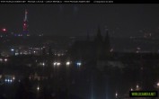 Archived image Webcam View of Prague Castle and St. Vitus Cathedral 01:00