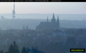 Archived image Webcam View of Prague Castle and St. Vitus Cathedral 06:00