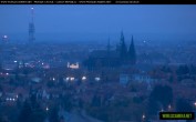 Archived image Webcam View of Prague Castle and St. Vitus Cathedral 05:00