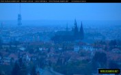 Archived image Webcam View of Prague Castle and St. Vitus Cathedral 06:00