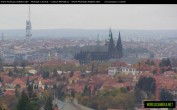 Archived image Webcam View of Prague Castle and St. Vitus Cathedral 11:00