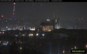 Archived image Webcam View of Prague Castle and St. Vitus Cathedral 21:00